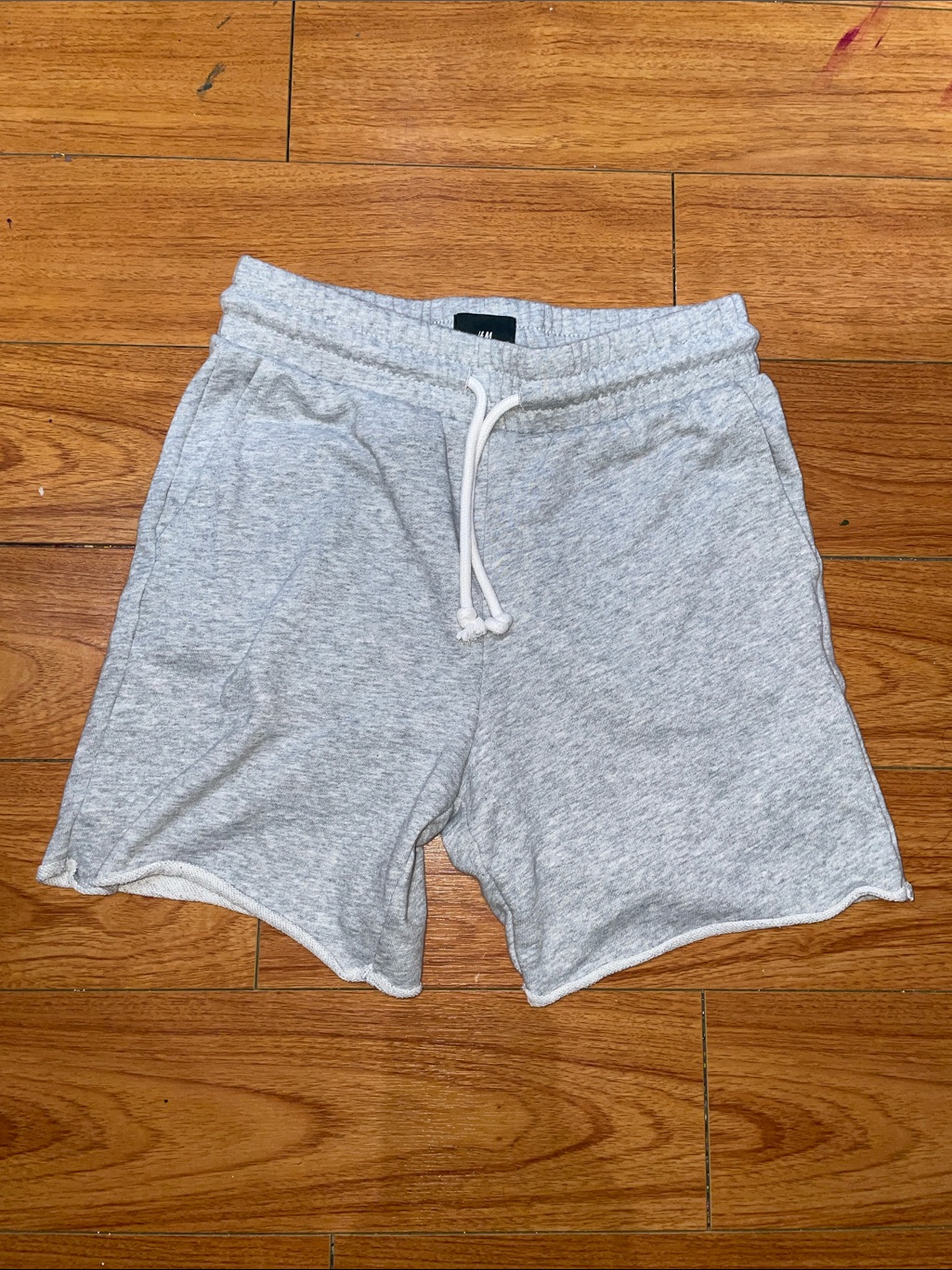 Mens H&M Heather Gray Sweat Shorts